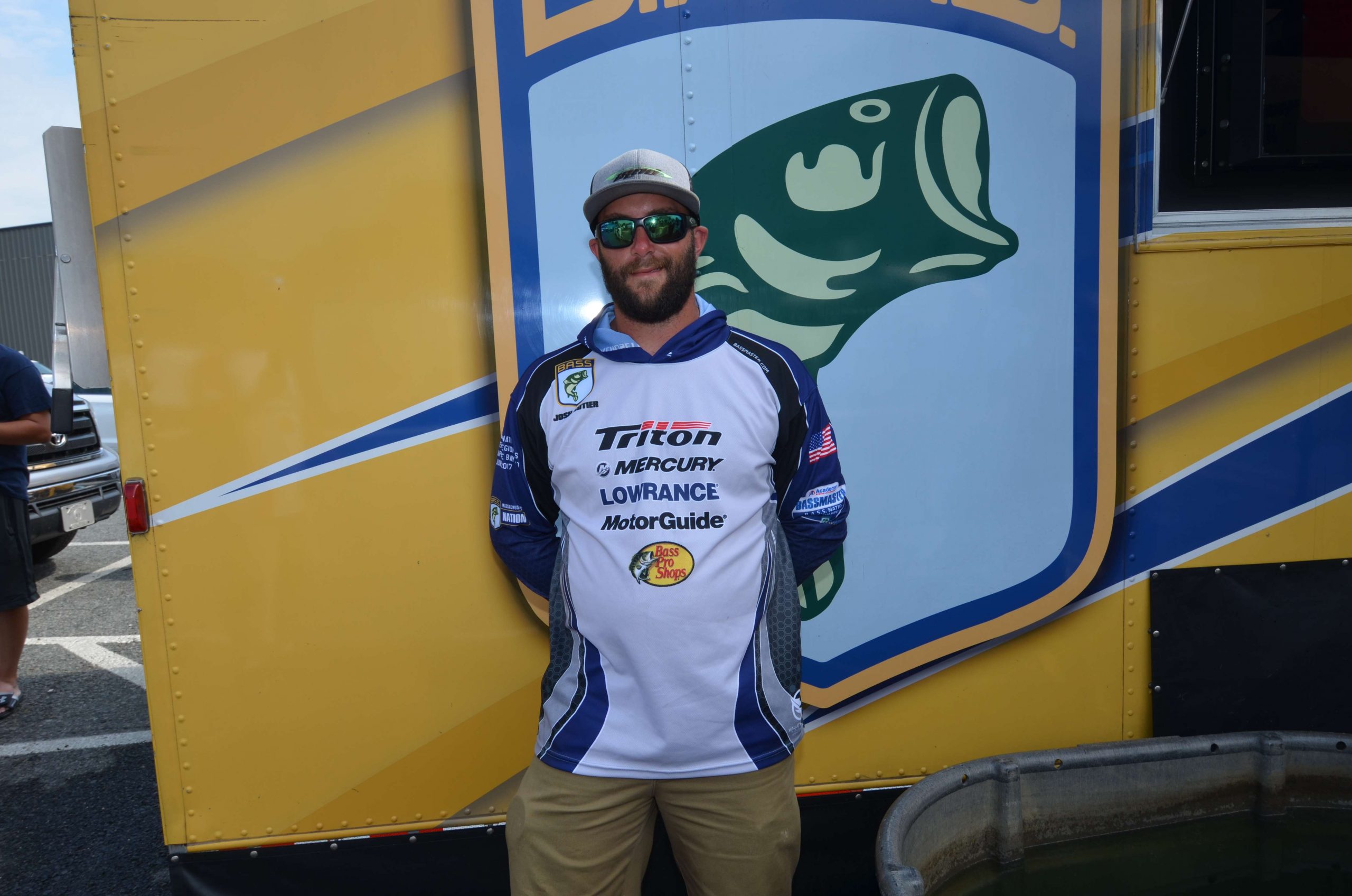 <h4>
Josh Cotier</h4>
Massachusetts Nonboater<br>
B.A.S.S. Nation Club: The Outcasts <BR>
Occupation:  Contractor<BR>
Hobbies: Shooting and Freedom<BR>
Sponsors: Irod BMT Outdoors
