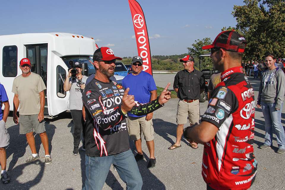 The two funny anglers break it down and explain the format of the event.