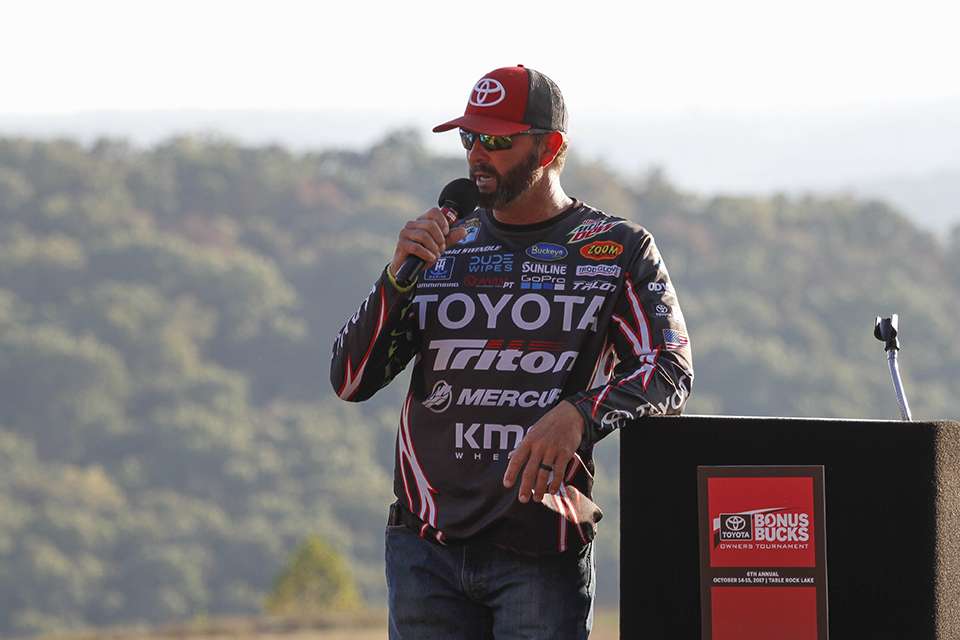 2016 Toyota Angler of the Year Gerald Swindle gives a good talk on mentally preparing yourself for tough tournaments.