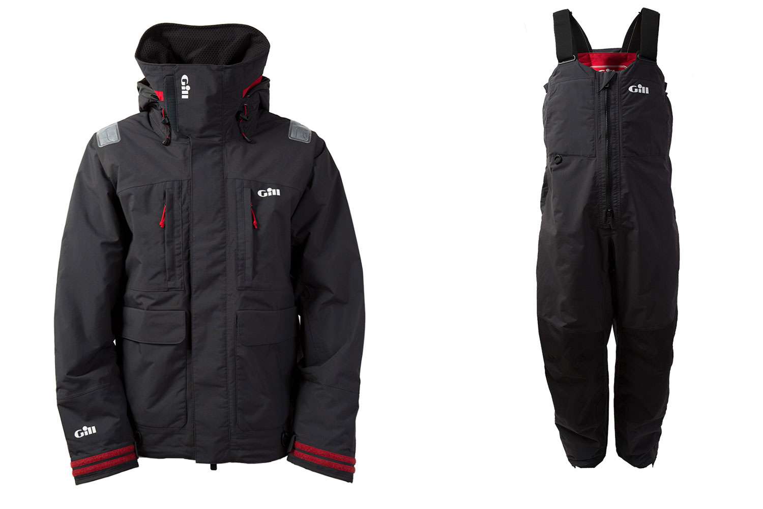 Gill FG25 Insulated Tournament Jacket, $325, and Gill FG25 Insulated Tournament Trousers, $279
