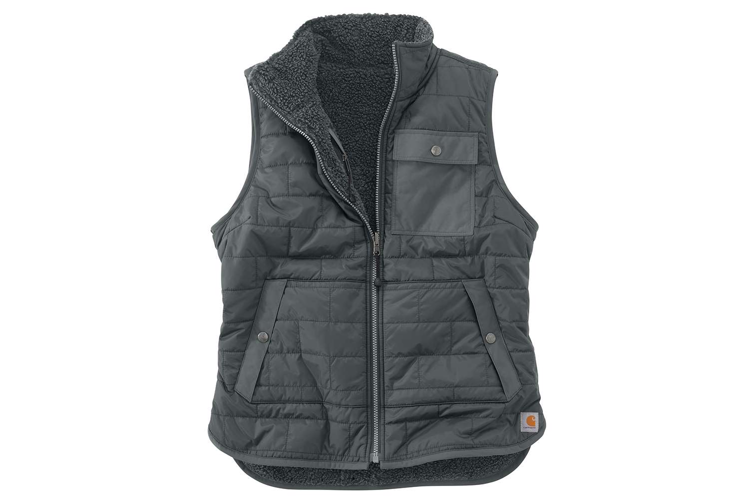 Carhartt Reversible Amoret Sherpa-Lined Vest, $79.99