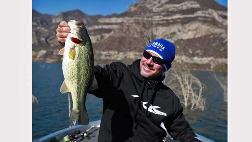 After about 20 minutes, there were a lot more watching him fish. âI was just blown away that there was even 10,000 people who even knew what a bass was over there,â he said. âI thought that was absolutely incredible.â This 4-pounder was icing on the cake. 
