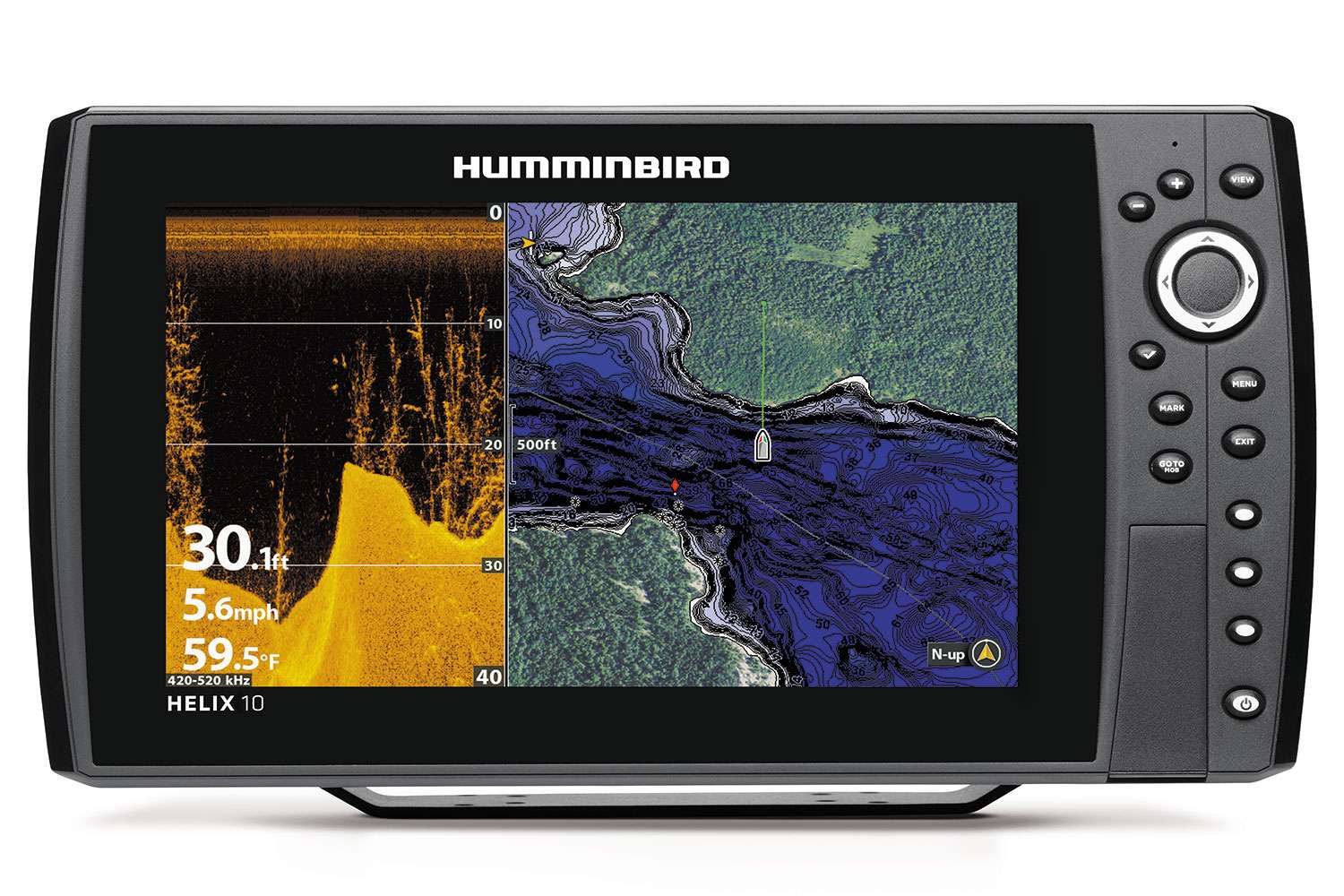Humminbird Helix 10 Mega DI CHIRP GPS G2N, $1,299.99