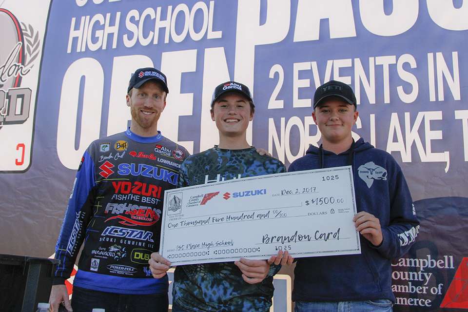 They end up winning the high school portion and took home a cool $1,500 along with other prizes.