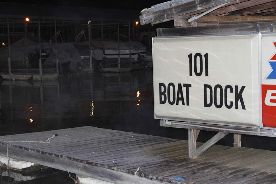 Takeoff and weigh-in festivities happen at the 101 Boat Dock on Norfork Lake.
