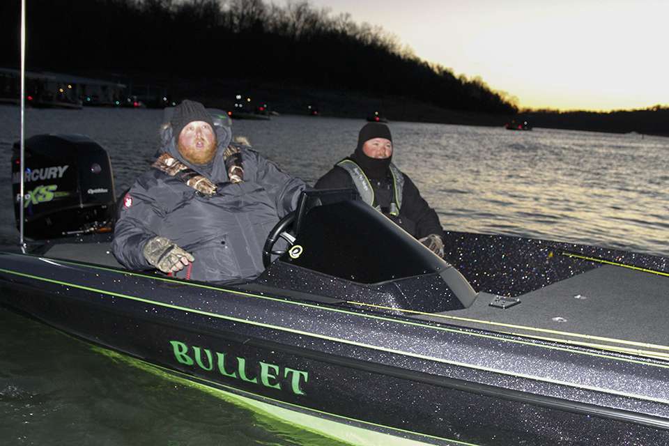 The Florida duo of Matthew Rittman and Jason Daily are in 6th with 3 fish for 12+ pounds.