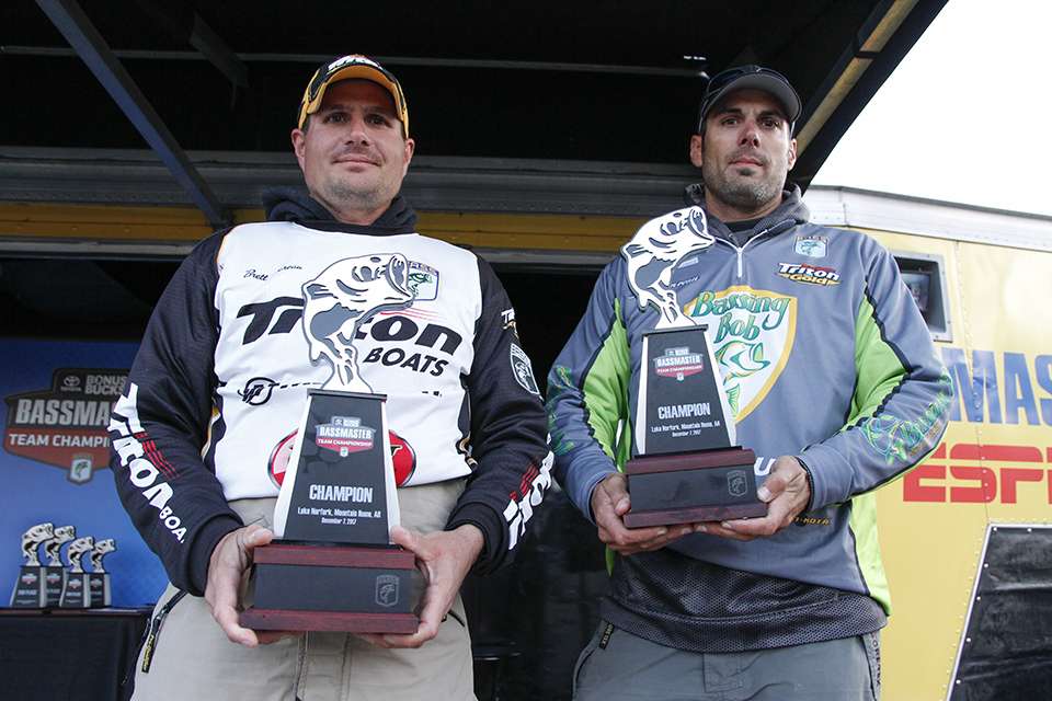 They will now move on to the Individual Classic Fish-Off and battle against Ryan Butler, Dustin Lippe, Robbie Dodson and Robert Dodson. The best two-day weight will advance to the Classic after Saturday's weigh-in.