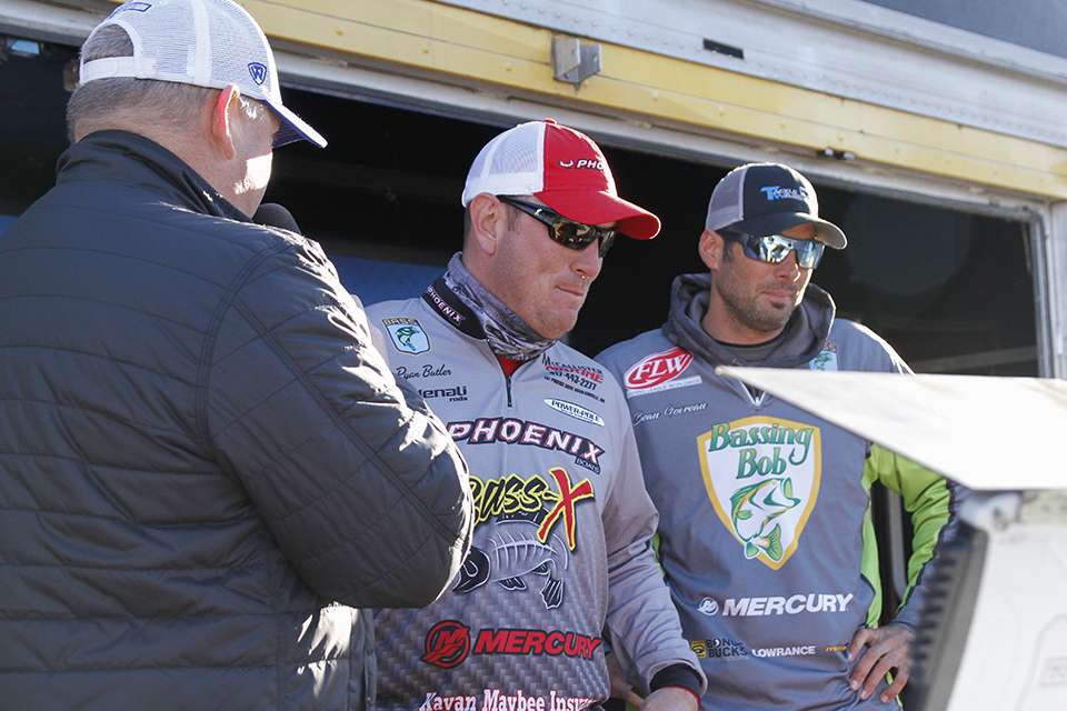 It came down to just two anglers, Ryan Butler and Beau Govreau.