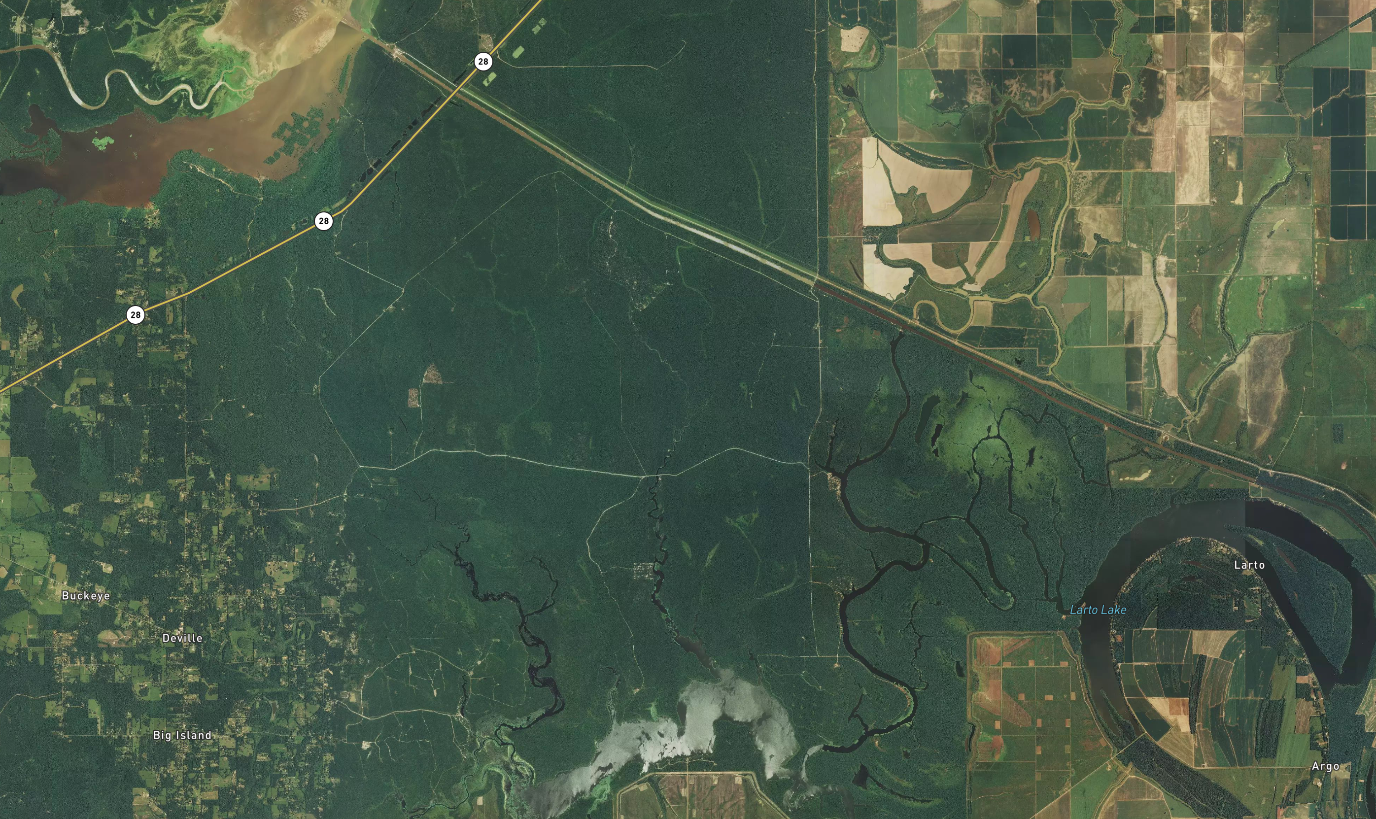 This area is also home to some of the best public hunting land in the state. High numbers of ducks are harvested every year and whitetail deer in the 200-inch class are killed. Here in Louisiana thatâs a big deer, one to be proud of taking.
<p>
The Saline Larto Complex is in a rural part of the state. Donât expect to find much other than fish camps, hunting camps and small restaurants.
