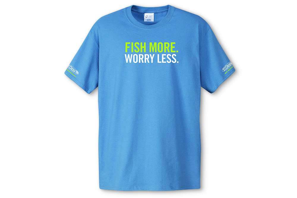 Men's St. Croix Fish More Worry Less T-shirt, $25