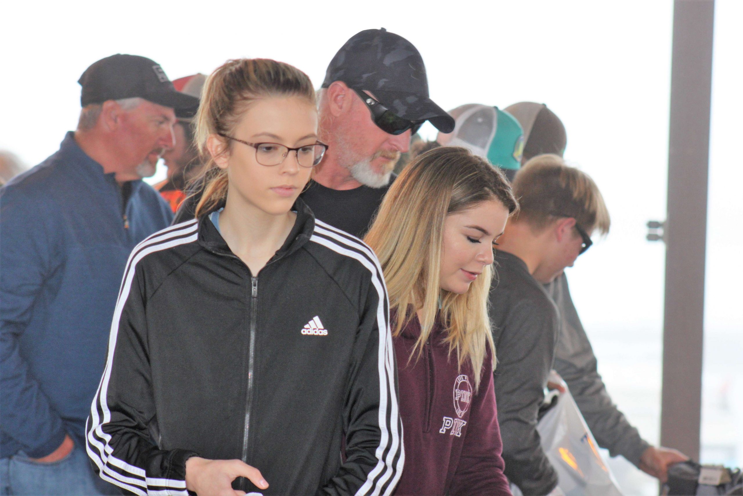 The high school girls are a growing segment of the bass fishing population.