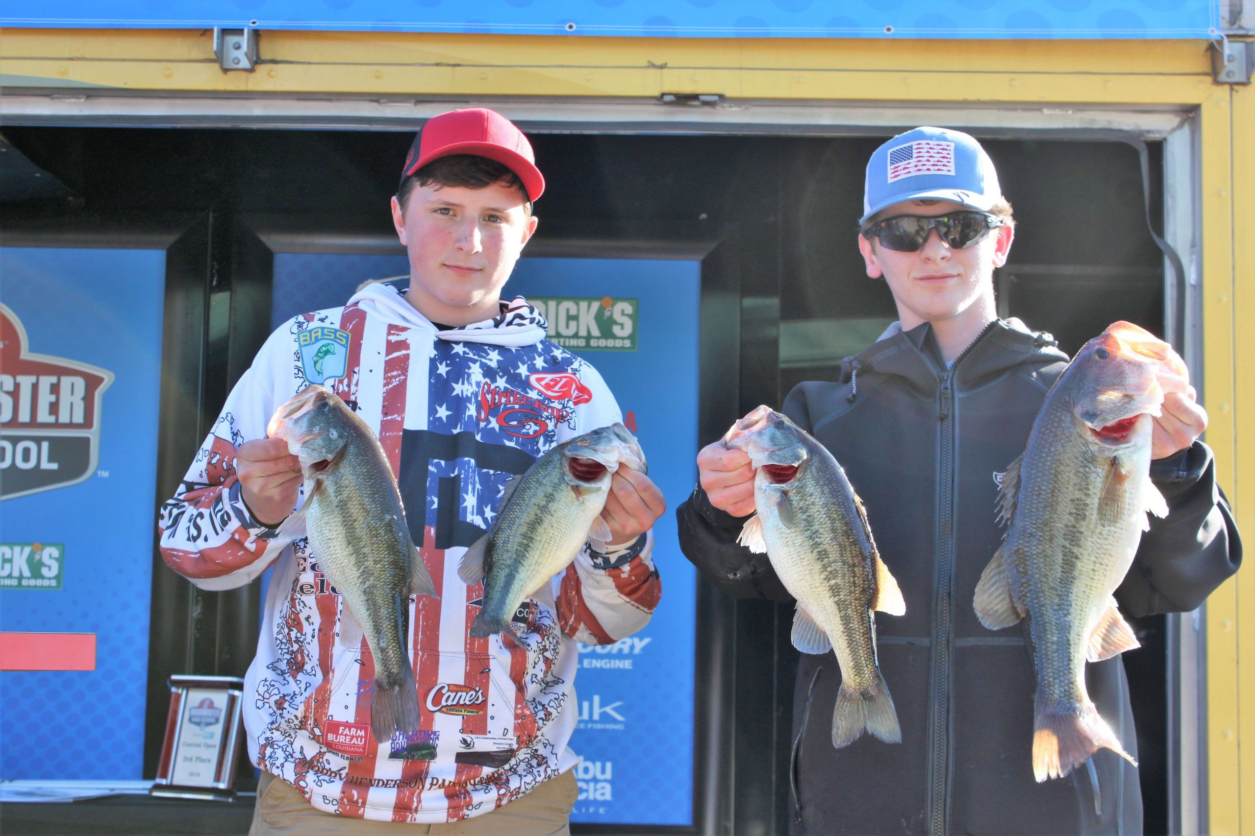 Jacob Lee and Mason Bounds of the North DeSoto High School had 14 pounds and finished 11th in the tournament.