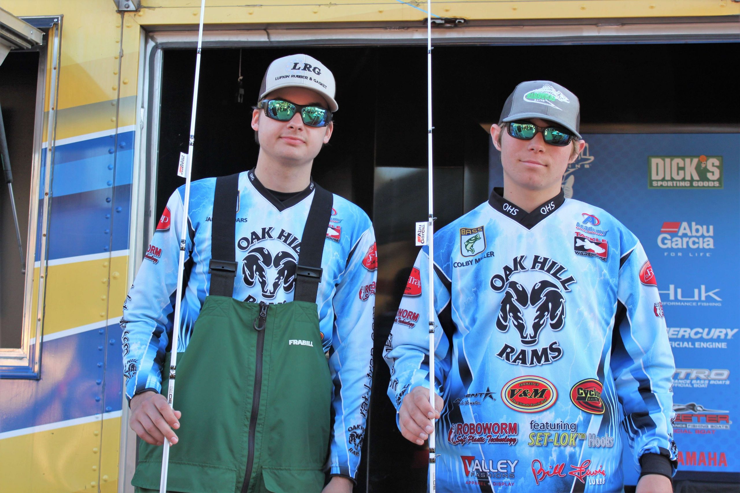 Miller and Cedars also got Abu Garcia rods for placing sixth of the 242 competing teams.