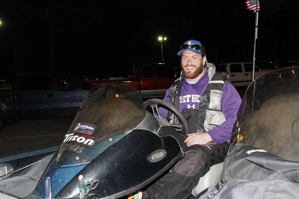 Hunter Louden of Bethel University is preparing for his final season of college fishing eligibility.