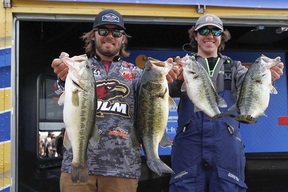 Hunter Freeman and Wesley Banks of Louisiana-Monroe (7th, 32-8)