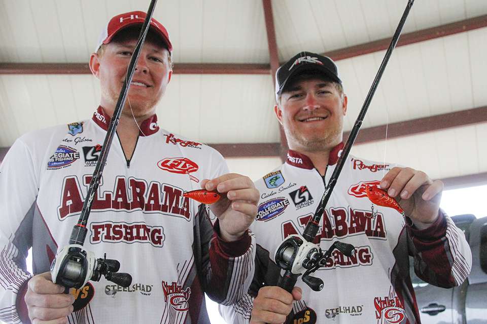 Third place: Caiden Sinclair and Hunter Gibson of Alabama 