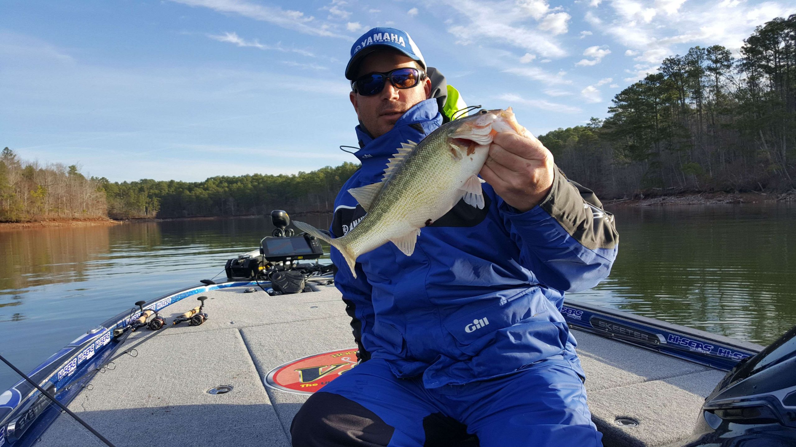Cliff Pace is getting warmer. Back to back cast with No. 4. A better fish.


