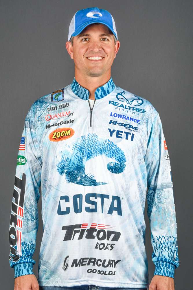 A new year brings new sponsors and looks for Elite Series anglers. Here is a collection of their new jerseys beginning with Casey Ashley. Only one angler still has to get his new look for 2018- Cliff Prince. We'll add Cliff when we can. 