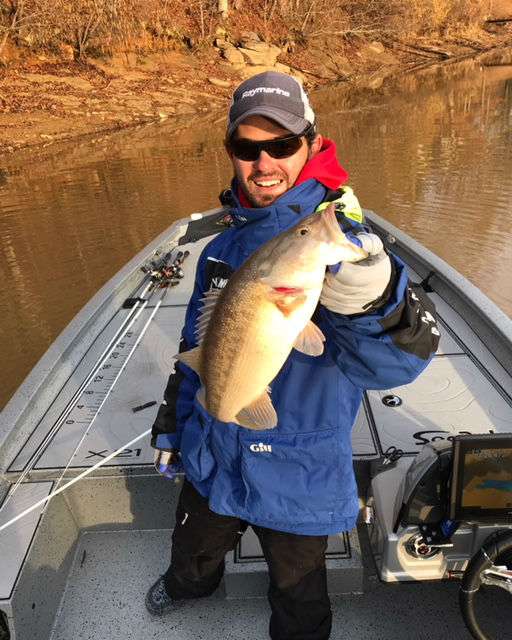 Skylar Hamilton off to a good start with another solid Lake Martin spotted bass.