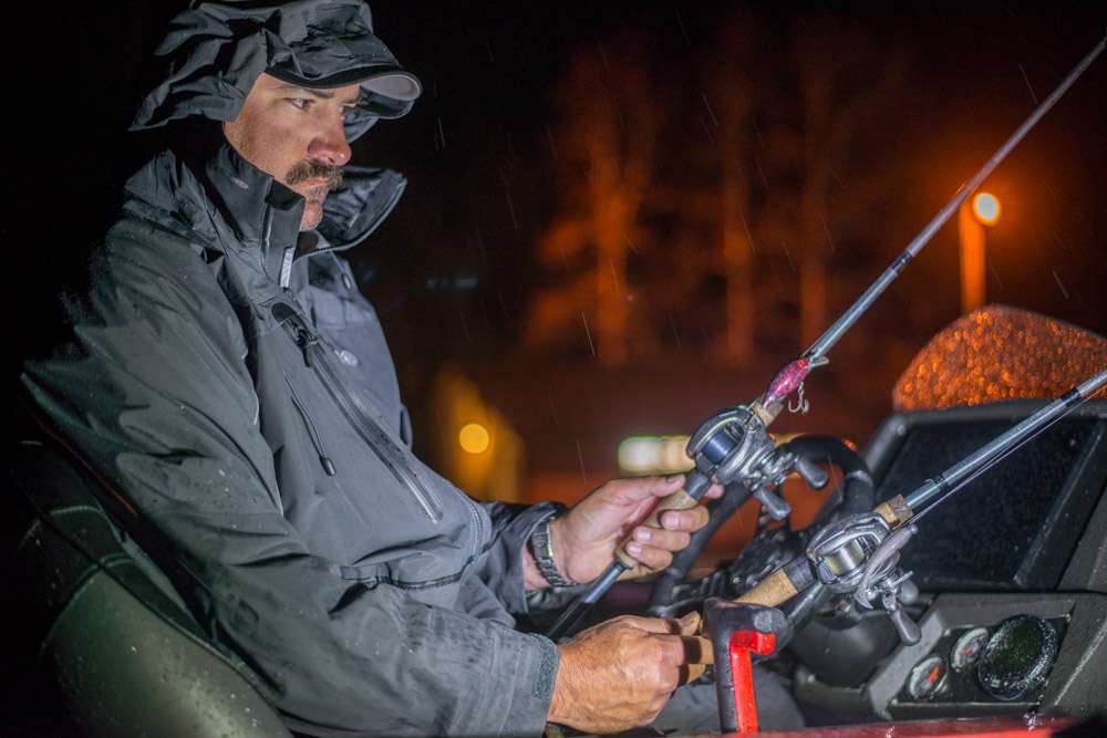 <b>Jared Lintner</b><br>
To finish fourth Jared Lintner used a lipless crankbait, square bill crankbait and swim jig. To make it he used a 3/15-ounce ball head with a swimbait.  
