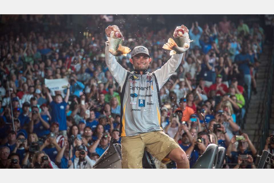 <h4>Jordan Lee</h4>
Vinemont, Alabama<br>Classic History: 3 appearances, 1 win (2017)<BR>
Qualified by winning the 2017 GEICO Bassmaster Classic presented by DICKâS Sporting Goods<br>2017 AOY Rank: 4
