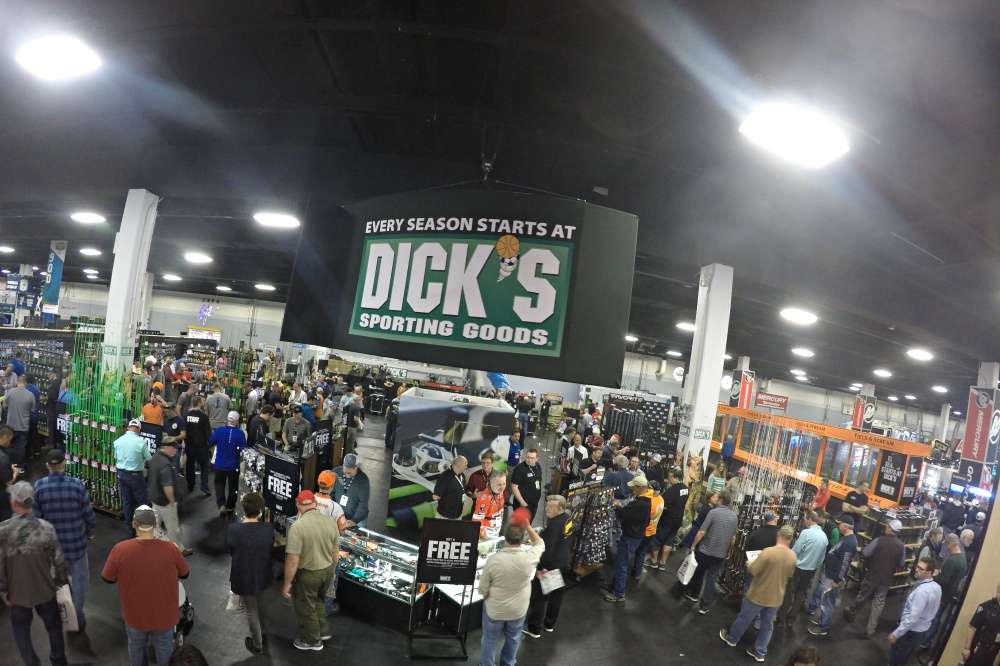 DICK'S Sporting Goods basically opened a store in the middle of the Expo.