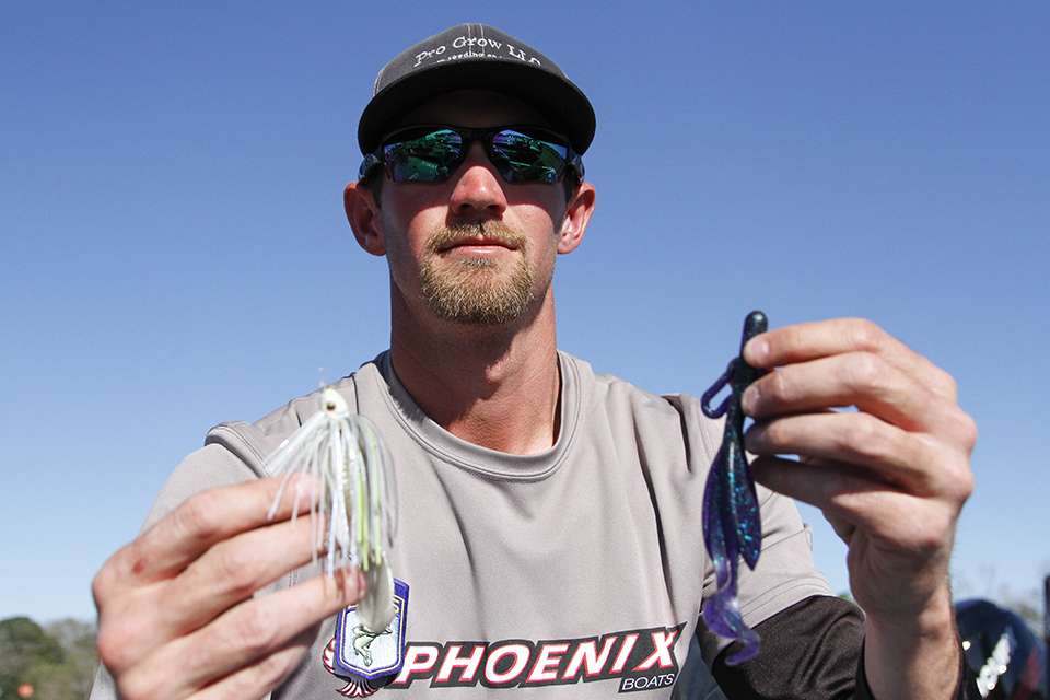<b>Luke Palmer</b><br>
To finish fifth Luke Palmer used this 3/8-ounce V&M Cliff Pace The Pulse Pacemaker Swim Jig. 
