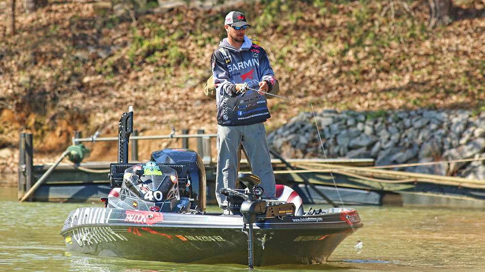 Follow along with Jason Christie's challenging Sunday at the 2018 GEICO Bassmaster Classic presented by DICK'S Sporting Goods. 