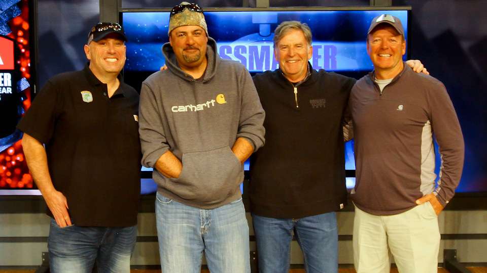 The Bassmaster LIVE TV, (from left) tournament emcee and roving reporter Dave Mercer, analyst Mark Zona, host Tommy Sanders and Classic and AOY champ turned analyst Davy Hite, will do their best to put you in the anglersâ boats. LIVE begins daily at 8 a.m. ET, and B.A.S.S. will offer Facebook Live each morning at 7:15 a.m. and at 11:15 a.m. as the Toyota Mid-day report during the 1-hour break.