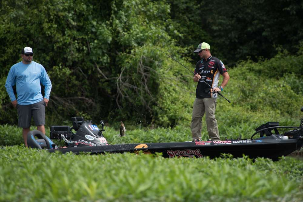 <b>Matt Lee</b><BR>
Vinemont, Ala. <BR> Odds: 20-1 <BR>
In my mind, no angler entered the 2017 Elite Series season facing more pressure than Matt Lee. After a poor showing in 2016, he didnât qualify for the 2017 Classic on Conroe â and then he stood on stage and watched as his brother, Jordan, took home the trophy. The Lee brothers are close, so I know Jordan offered nothing but encouragement. But deep down inside, Matt had to hear a little voice saying, âIâve got to step it up.â He answered the bell with four Top 12 finishes and a final AOY ranking of 25th.
