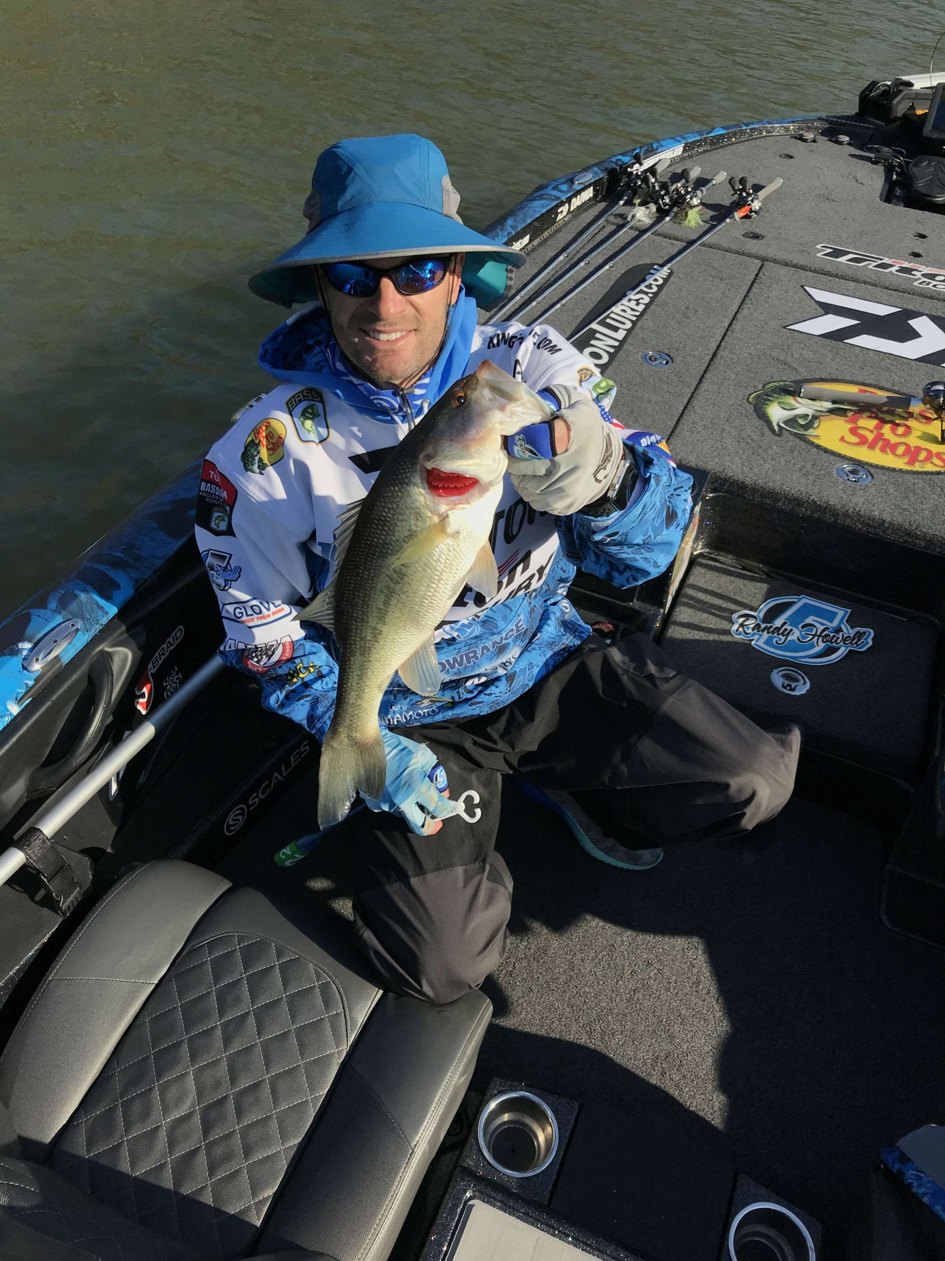 The long run pays off in the first couple of casts for Randy Howell.
