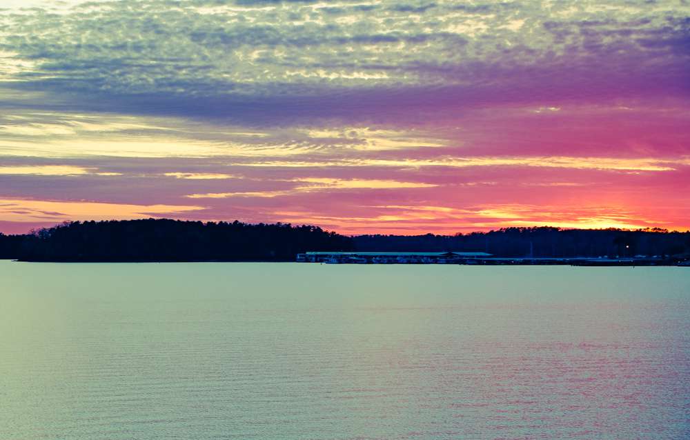 The sunsets on Lake Hartwellâ¦ 