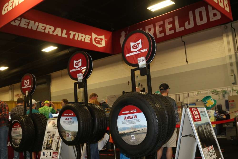 General Tire keeps anglers rolling to the next great fishing spot.