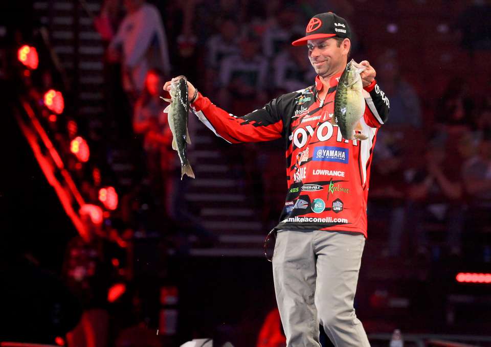 Mike Iaconelli, 34th, 12-2
