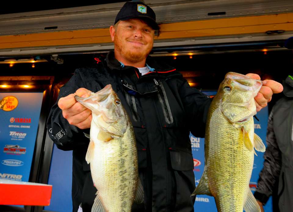 Jed Farlow, co-angler (8th, 8-12)