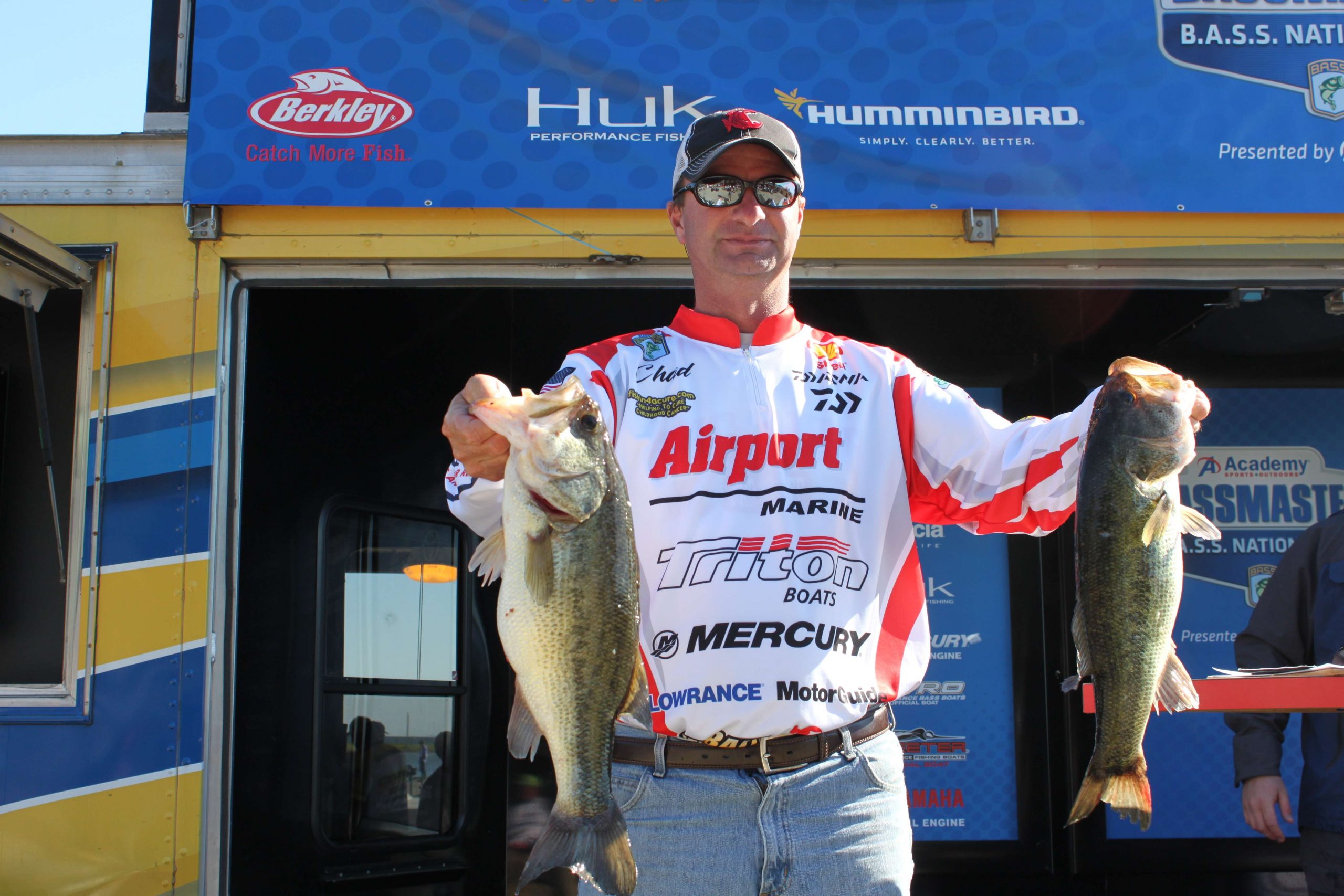 Jimmy Miller of Team Alabama is tied for sixth in the boater division with 19-4.