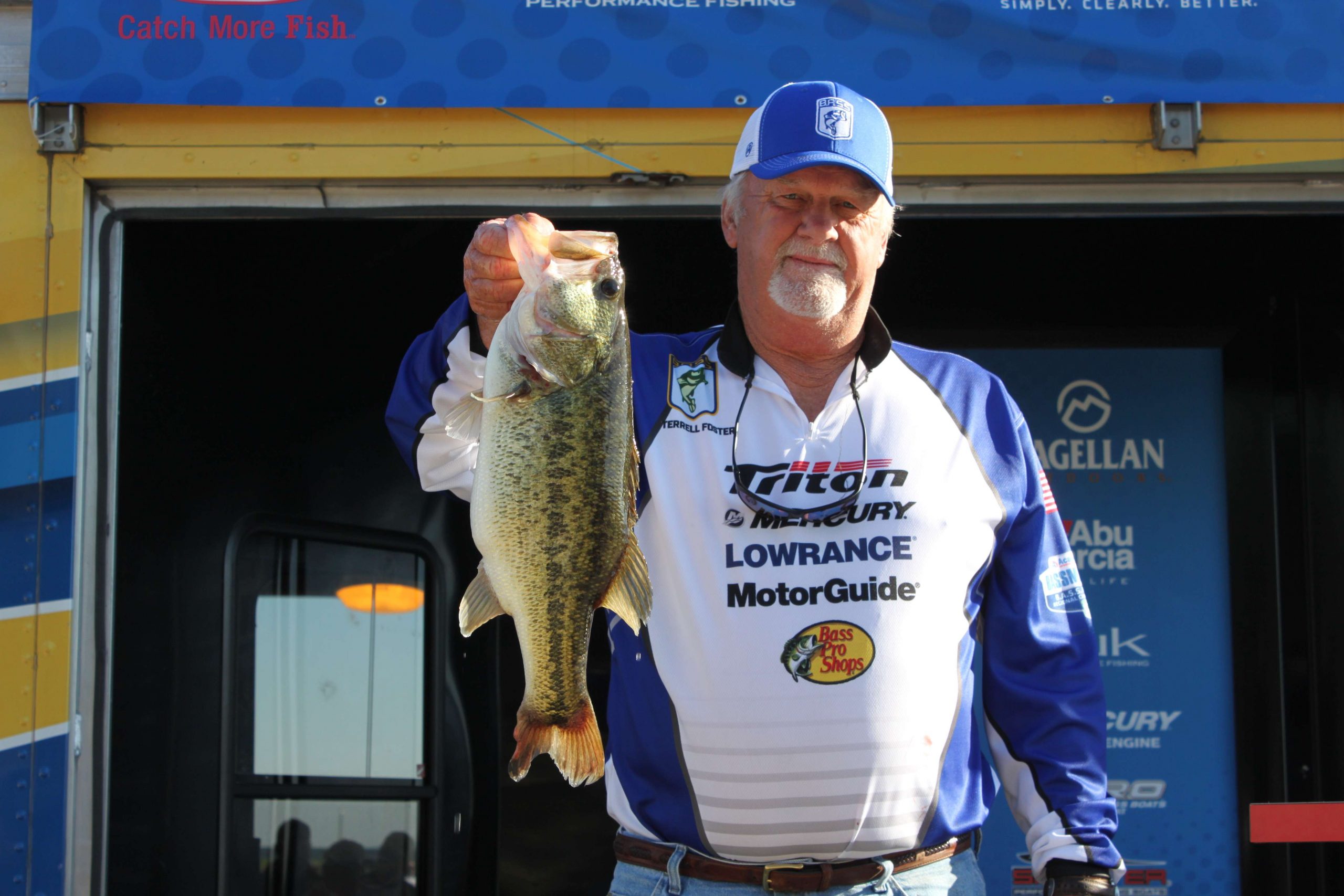Terrell Foster of Team Mississippi did his state proud with five bass weighing 16-10. Heâs in 13th place among boaters after Day 1.