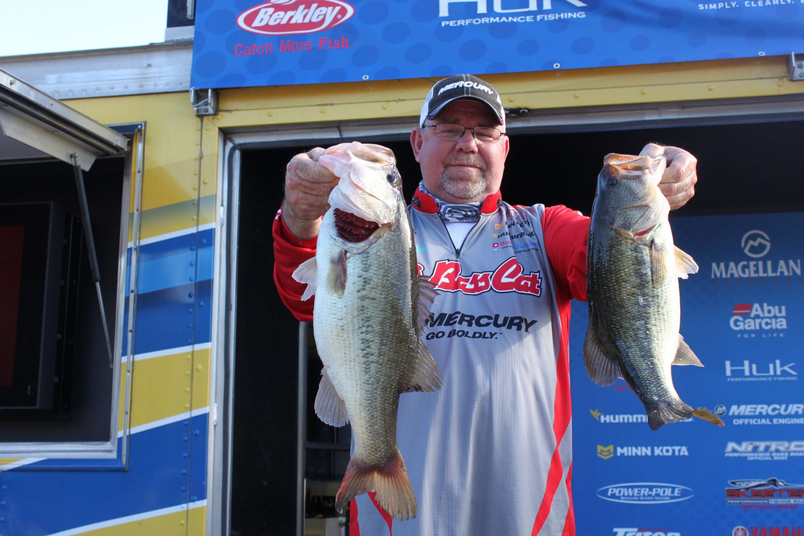  Rick Messer of Team Arkansas is sitting pretty with a 29-1 total over two days; good enough for 24th place in the boater division.
