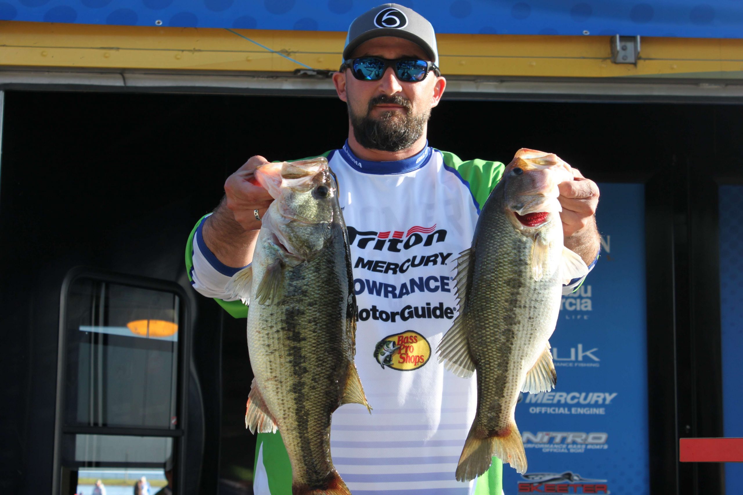  Tim Cartwright of Oklahoma is in sixth place among non-boaters with 20-6.
