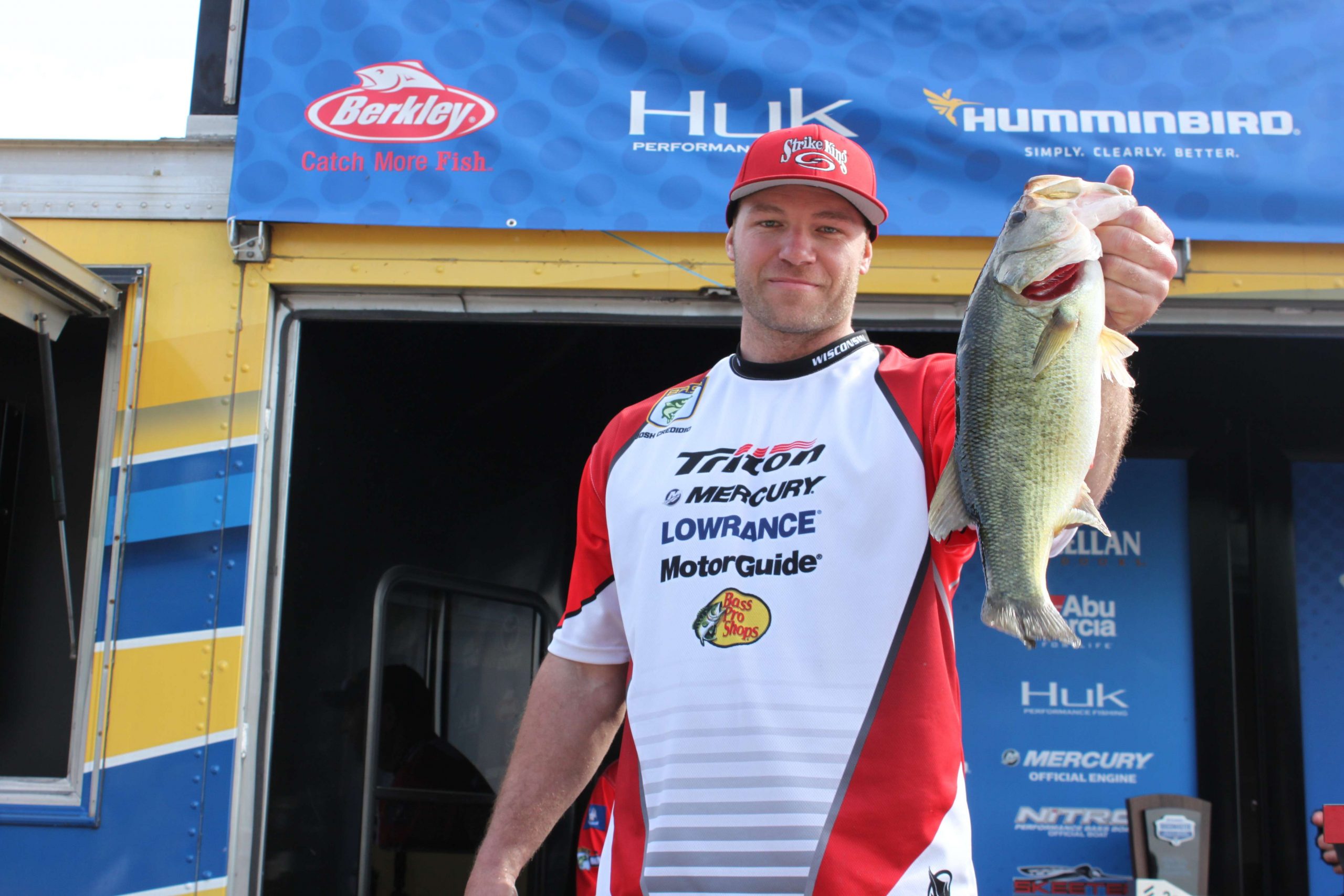 Speaking of good tournaments, thereâs Josh Crededio of Team Wisconsin. He finished second in the non-boater division with 31-11 over three days.
