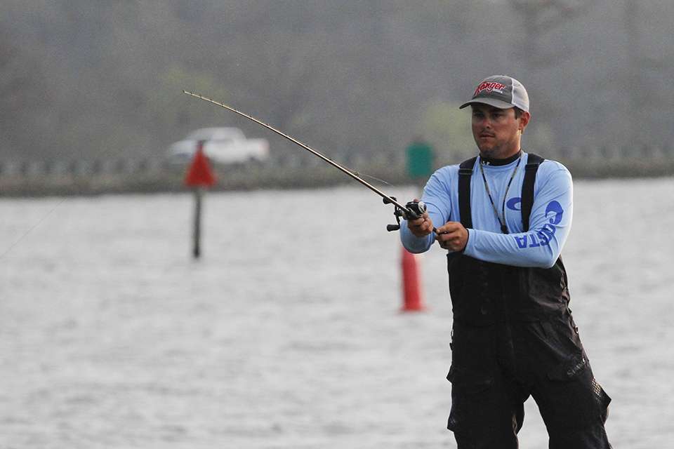Atkins is a former Carhartt Bassmaster College Series angler and is a Forrest Wood Cup Champion.