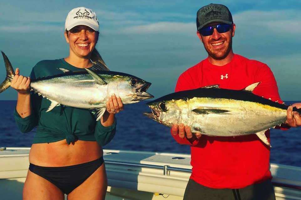And how about his saltwater trip and these nice catches? Jacob posted, âThereâs nothing better than eating sashimi minutes after catching them!â 