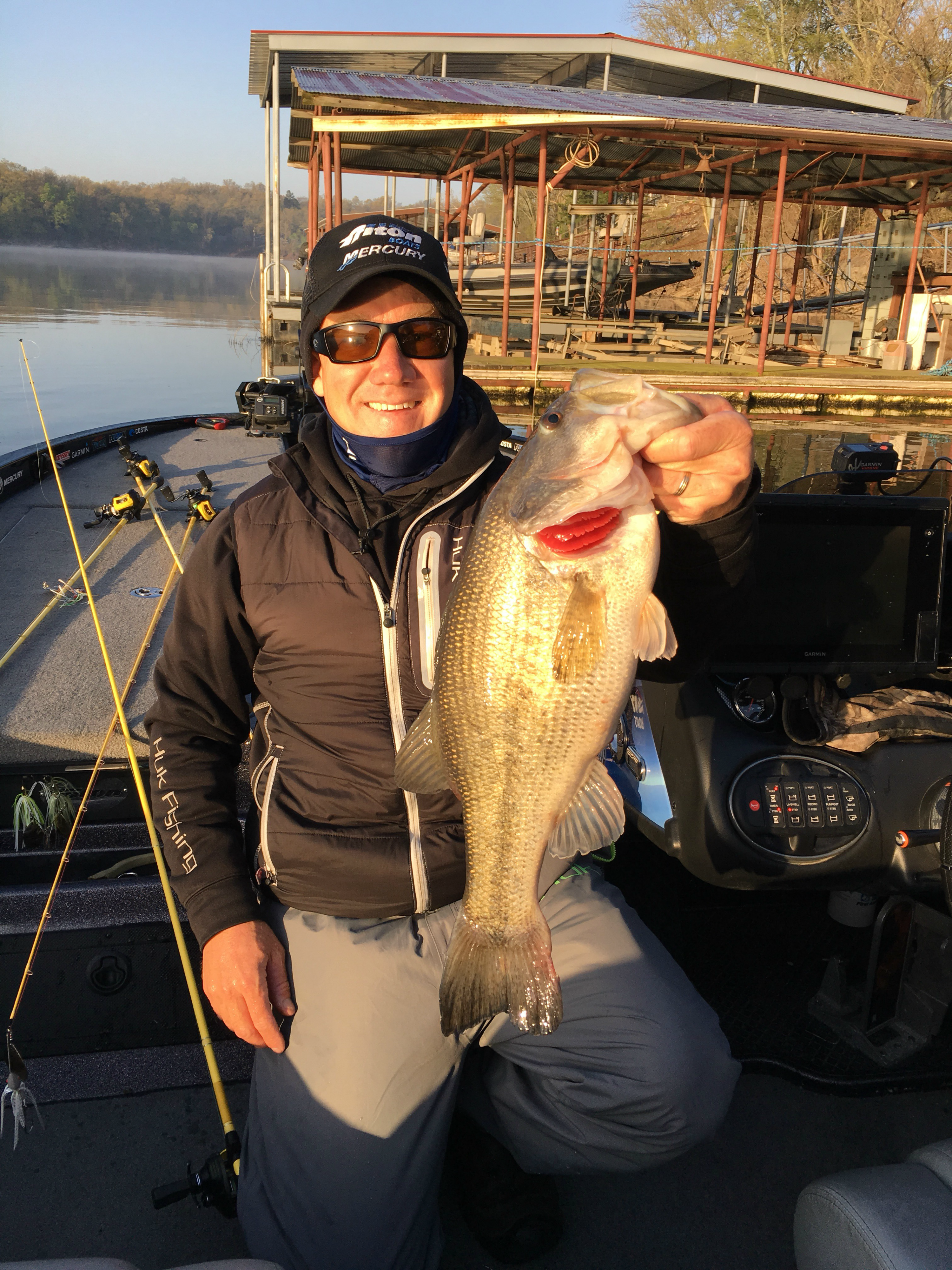 Chapman gets a strong start with a 5-pounder.
