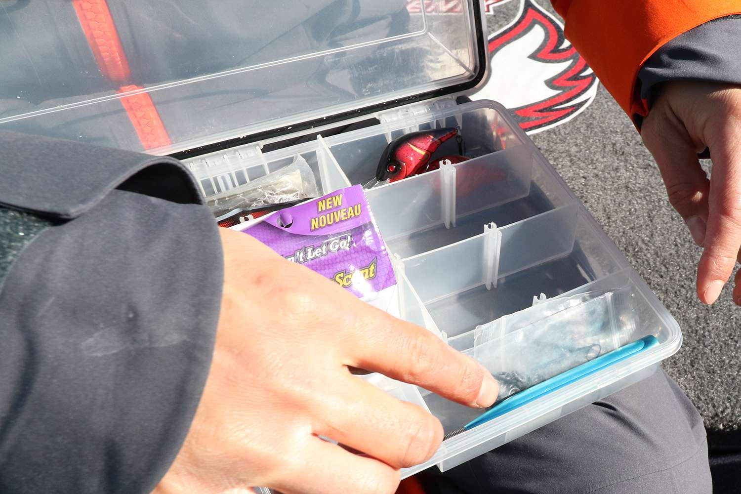 Keep these tools handy, you'll need them if the bass start crushing the wacky rig. 