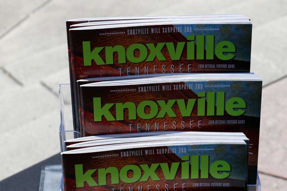 Local tourism officials were a big part of bringing the Classic to Knoxville. Some of their products, like this magazine, were given out to visitors. 

