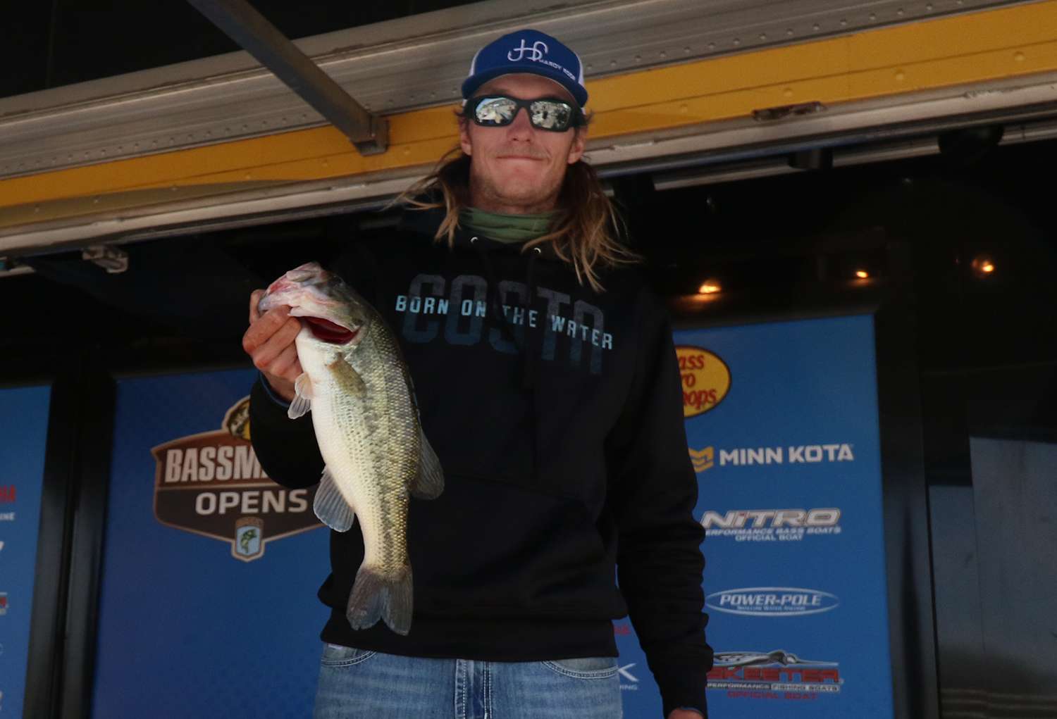 Chandler Stewart, 7-3 (15-13) fourth place co-angler