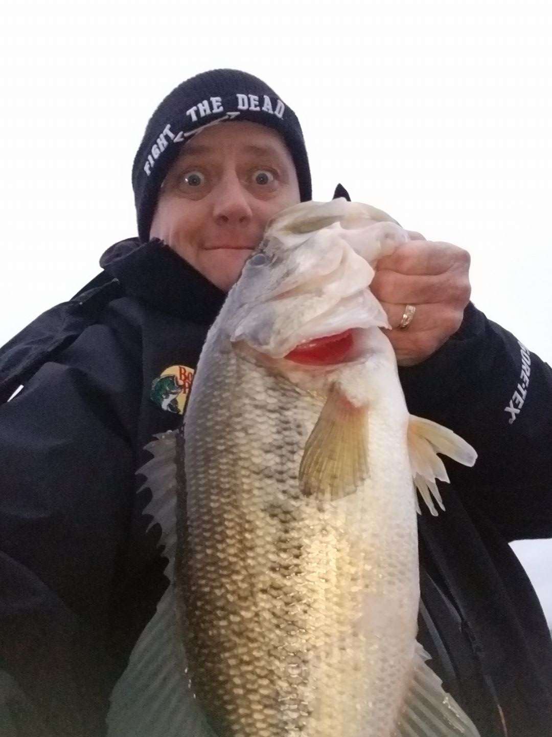 Brad Vance caught this 5 pounder on a crankbait at Lake Texoma.