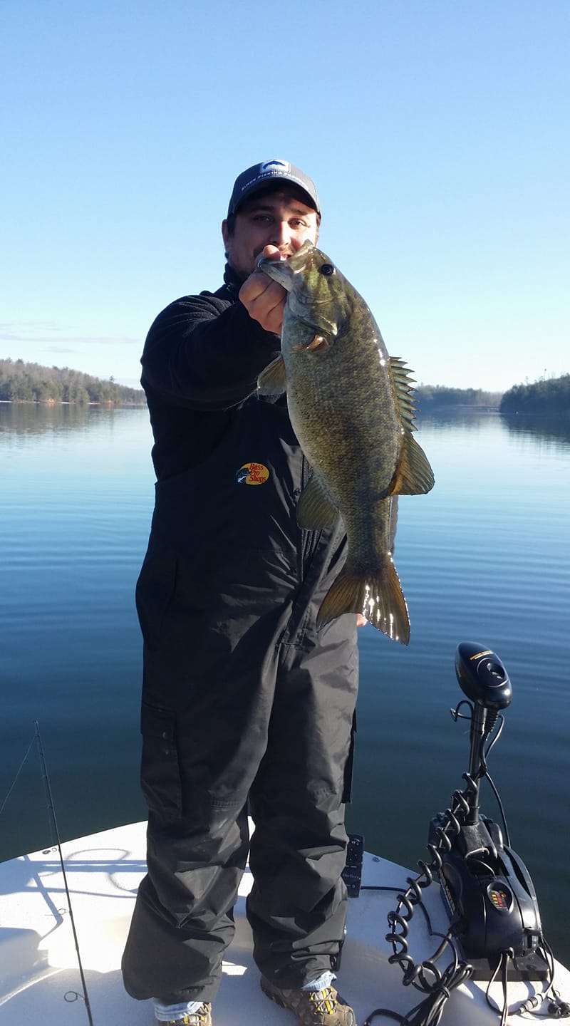 John Peeler caught this one on Lake James in North Carolina.