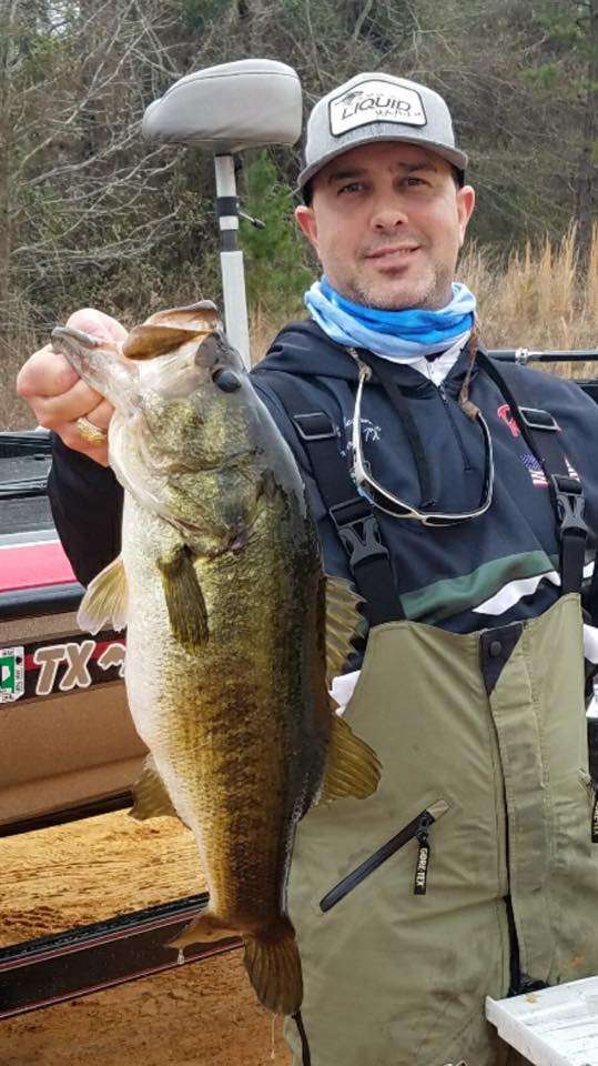 Mark Alexander caught this 5.74lber during the first Texas BASS Nation NE Regional of the year at Brandy Branch. He wrote, 