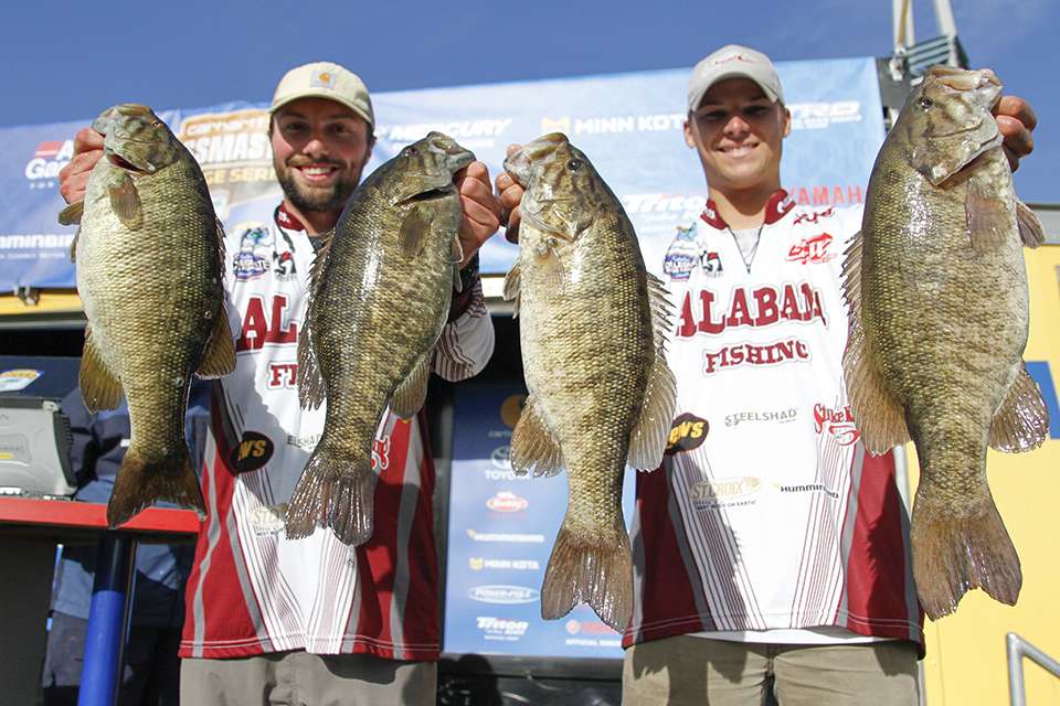 Anderson Aldag and Lee Mattox of Alabama (39th, 15-11)